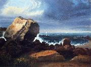 Thomas Doughty Scituate Beach, Massachusetts oil painting on canvas